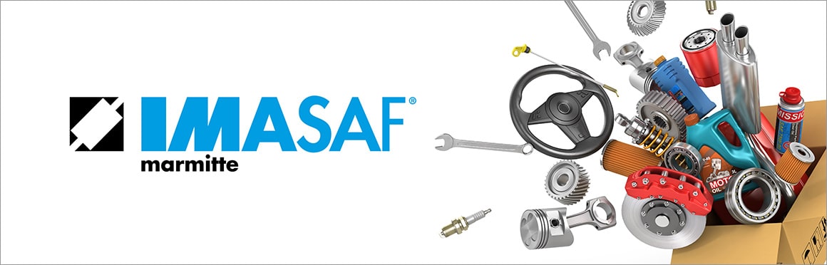 IMASAF Avgassystem Katalog, som matchar Partikelfilter (DPF) för din bil
