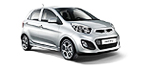 original Backspegelglas vänster och höger KIA PICANTO pris