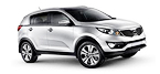 original Backspegelglas vänster och höger KIA SPORTAGE pris