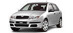 original Backspegelglas vänster och höger SKODA FABIA pris